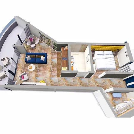 Apartment Boulevard Boutique Leba